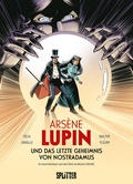 Cover: Ars&egrave;ne Lupin und das letzte Geheimnis von Nostradamus (Graphic Novel) - Splitter-Verlag