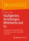 Cover: H&auml;ufigkeiten, Verteilungen, Mittelwerte und Co. - Springer Spektrum
