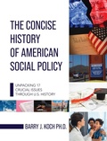 Cover: Concise History of American Social Policy - Cognella Academic Publishing