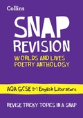 Cover: Worlds and Lives Poetry Cluster AQA GCSE 9-1 English Literature Revision Guide - Collins