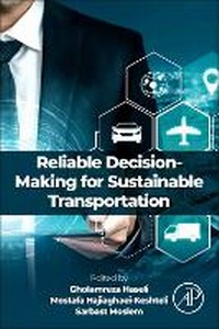 Enlarge image Cover: Reliable Decision-Making for Sustainable Transportation - Academic Press