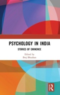 Cover: Psychology in India - Routledge