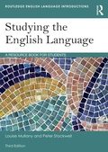 Cover: Studying the English Language - Routledge