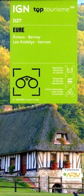 Abbildung von: Eure Evreux Bernay Les Andelys Vernon: D27 - Institut Geographique National