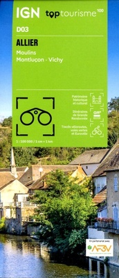 Abbildung von: Allier Montlucon Moulins Vichy: D03 - Institut Geographique National
