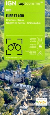 Abbildung von: Eure-et-Loir Chartres Dreux Nogent-le-Rotrou Chateaudun: D28 - Institut Geographique National