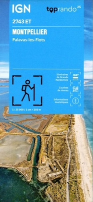 Abbildung von: Montpellier / Palavas-Les-Flots: 2743ET - Institut Geographique National