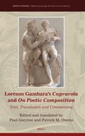 Cover: Lorenzo Gambara's Caprarola and On Poetic Composition - Brill