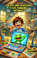 Cover: The Boy Who Developed a Life-Changing Software - Bright Minds Books