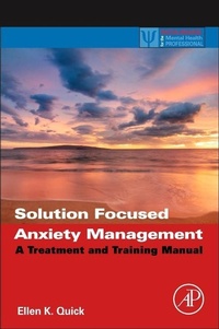 Bild vergrößern Bild: Solution Focused Anxiety Management - Academic Press