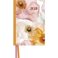 Abbildung von: Bright Flowers Taschenkalender 2026 - Blumen-Design - Terminplaner mit Wochenkalendarium - Format 11,3 x 16,3 cm - DuMont Buchverlag