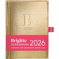 Abbildung von: Brigitte Goldkalender 2026 - Buchkalender - Taschenkalender - Lifestyle - 10x14 - DuMont Buchverlag