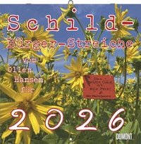 Abbildung von: Schild-Bürger-Streiche 2026 - Von Pit Schulz - Broschürenkalender - Format 30 x 30 cm - DuMont Buchverlag