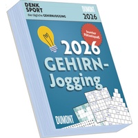 Abbildung von: Gehirnjogging 2026 Tagesabreißkalender - 11,8x15,9 - Rätselkalender - Knobelkalender - Tischkalender - DuMont Buchverlag