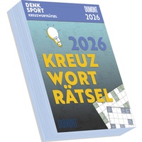 Abbildung von: DUMONT - Kreuzworträtsel 2026 Tagesabreißkalender, 11,8x15,9cm, Rate-Kalender mit Schwedenrätseln zum Entspannen, mit Aufsteller und perforierten Seiten - DuMont Buchverlag