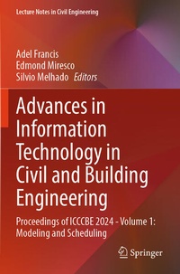 Enlarge image Cover: Advances in Information Technology in Civil and Building Engineering - Springer