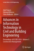 Cover: Advances in Information Technology in Civil and Building Engineering - Springer