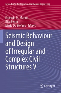 Enlarge image Cover: Seismic Behaviour and Design of Irregular and Complex Civil Structures V - Springer