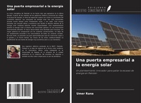 Abbildung von: Una puerta empresarial a la energía solar - Ediciones Nuestro Conocimiento