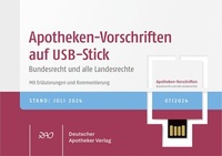 Abbildung von: Apotheken-Vorschriften auf USB-Stick - Deutscher Apotheker Verlag