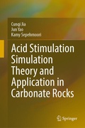 Cover: Acid Stimulation Simulation Theory and Application in Carbonate Rocks - Springer Nature Switzerland AG