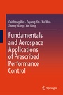 Cover: Fundamentals and Aerospace Applications of Prescribed Performance Control - Springer Nature Switzerland AG