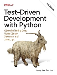 Enlarge image Cover: Test-Driven Development with Python - O'Reilly