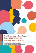 Cover: The Bloomsbury Handbook of Student Voice in Higher Education - Bloomsbury Academic