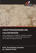 Cover: Caratterizzazione del Calcestruzzo - Edizioni Sapienza