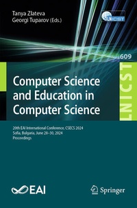 Enlarge image Cover: Computer Science and Education in Computer Science - Springer