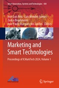 Cover: Marketing and Smart Technologies - Springer