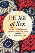 Cover: The Age of Sex - University of Wisconsin Press