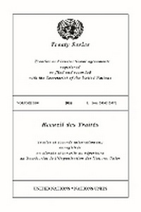 Abbildung von: Treaty Series 3104 (English/French Edition) - United Nations