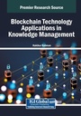 Cover: Blockchain Technology Applications in Knowledge Management - Information Science Publishing
