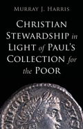 Cover: Christian Stewardship in Light of Paul's Collection for the Poor - Wipf & Stock Publishers