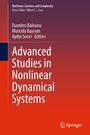 Cover: Advanced Studies in Nonlinear Dynamical Systems - Springer