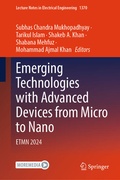 Cover: Emerging Technologies with Advanced Devices from Micro to Nano - Springer