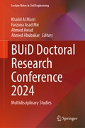 Cover: BUiD Doctoral Research Conference 2024 - Springer
