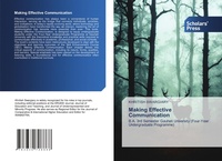 Abbildung von: Making Effective Communication - Scholars' Press