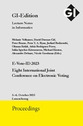 Cover: GI Edition Proceedings Band 347 "E-Vote-ID 2023" - K&ouml;llen