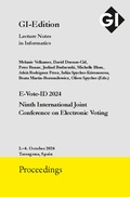 Cover: GI Edition Proceedings Band 359 "E-Vote-ID 2024" - K&ouml;llen