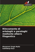 Cover: Rilevamento di ortologhi e paraloghi mediante albero filogentico - Edizioni Sapienza