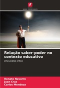 Cover: Relacao saber-poder no contexto educativo - Edicoes Nosso Conhecimento
