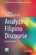 Cover: Analyzing Filipino Discourse - Springer Nature Switzerland AG