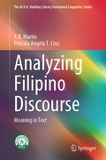 Cover: Analyzing Filipino Discourse - Springer