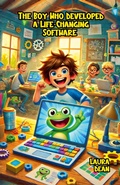 Cover: The Boy Who Developed a Life-Changing Software - Bright Minds Books