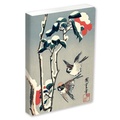 Cover: Journal Sparrows and Camellia in Snow by Hiroshige, Lined PB - Tuttle Publishing