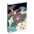 Cover: Journal Morning Glories & Cricket, Hiroshige Lined Paperback - Tuttle Publishing