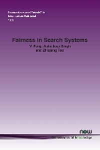 Enlarge image Cover: Fairness in Search Systems - now publishers Inc