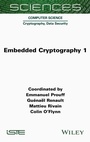 Cover: Embedded Cryptography 1 - ISTE Ltd